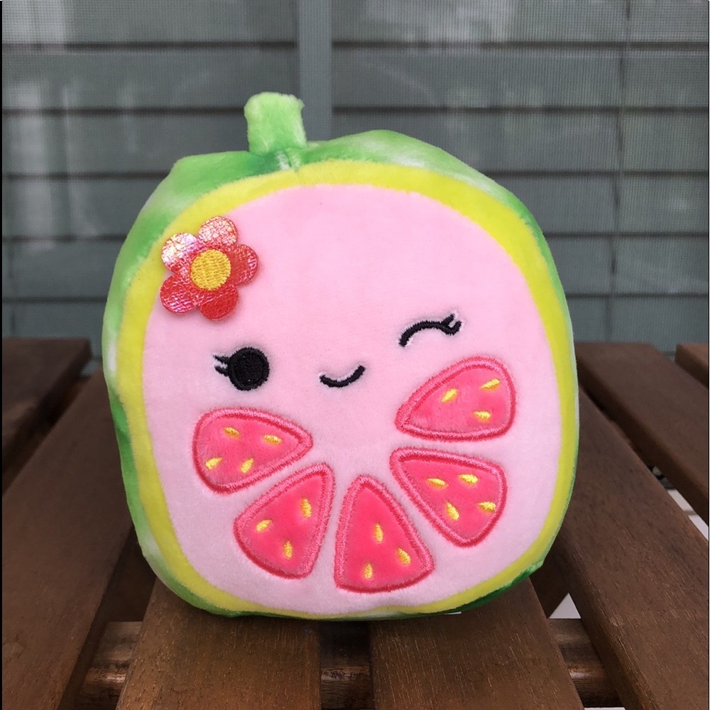 Squishmallows LENA Guava 5” plush